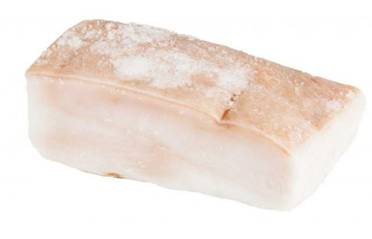 Сало свиняче, солоне, 3-5 см, ДСТУ 4668, 1 кг